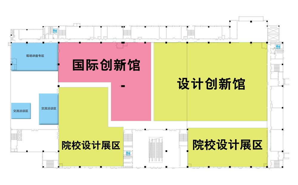 2011中国杭州文化创意产业博览会的平面图