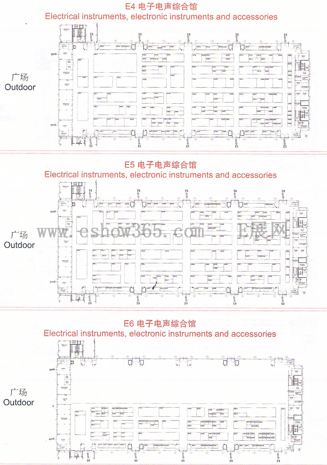 2012中国(上海)国际乐器展览会 MUSIC CHINA的平面图